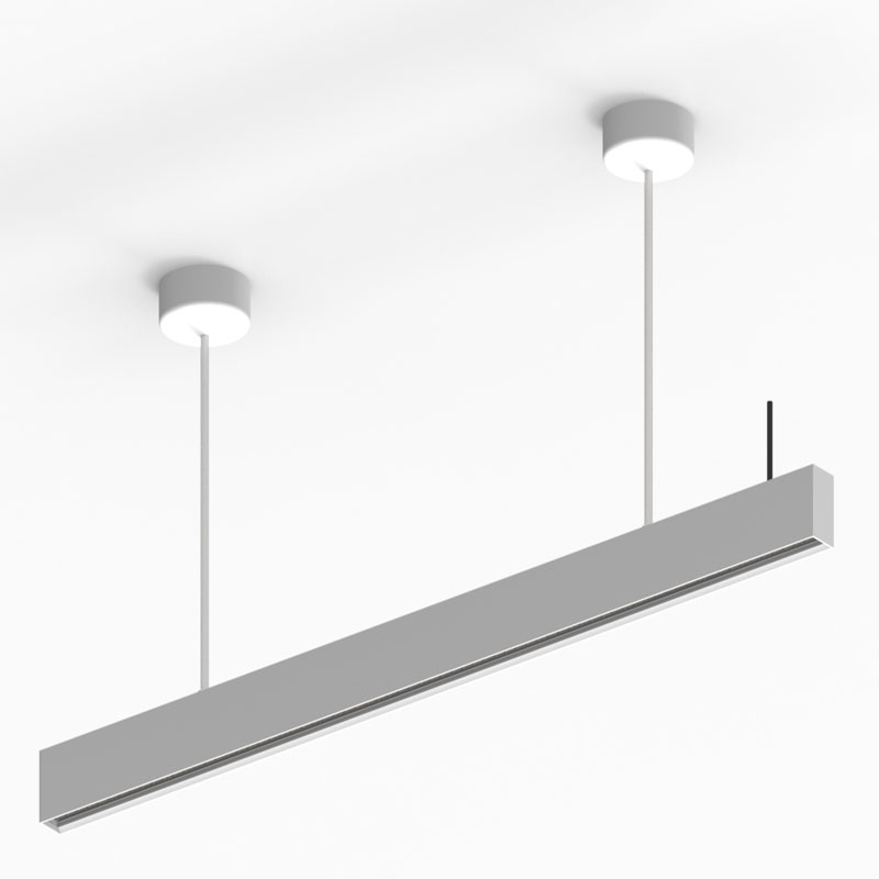 Antireflexní UGR \u003C16 propojitelné řešení bez šroubů LED lineární světlo pro módní třídu v obchodě v učebně